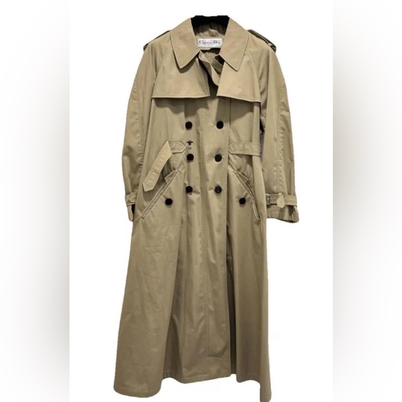 Dior Jackets & Blazers - Authentic Christian Dior Vintage Military Trench sz 10 excellent condition ❤️
